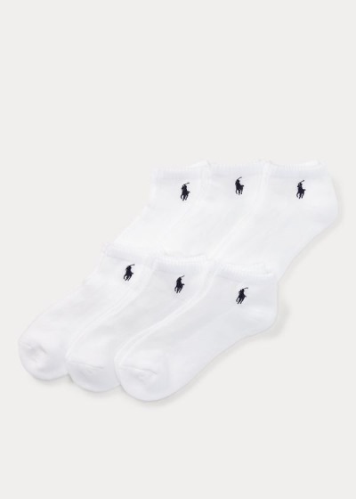 Women's Polo Ralph Lauren Low-Profile Sport 6-Pack Socks | 508732HQP